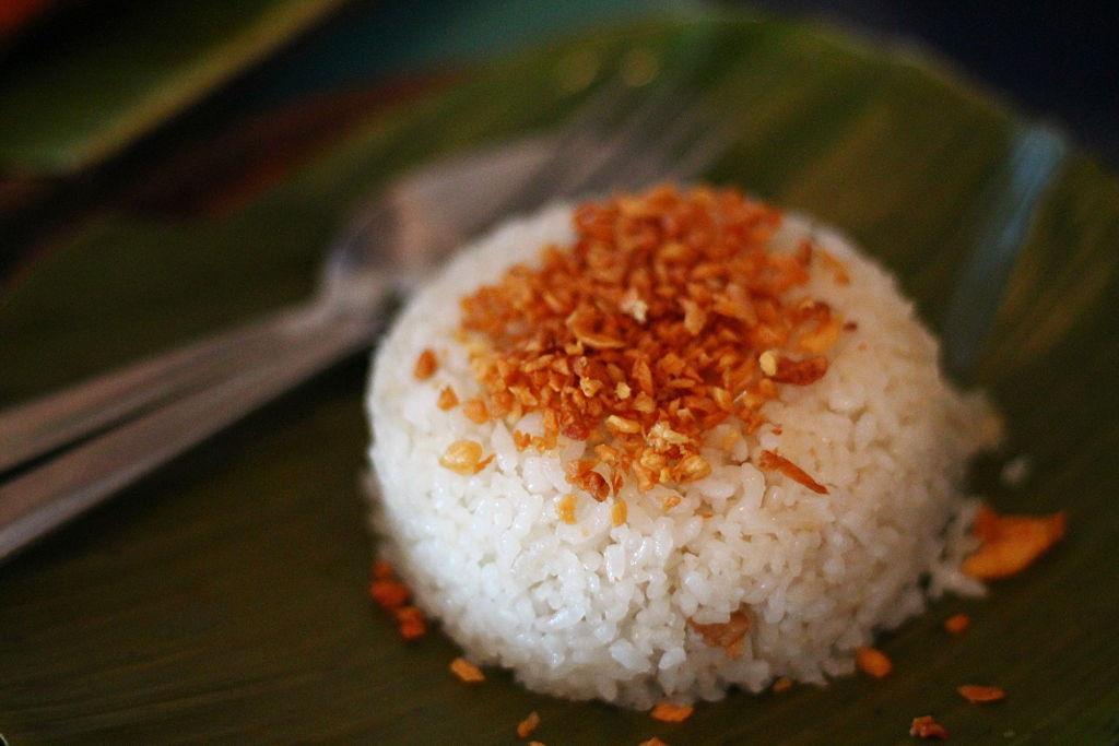 Aromatic Garlic fried rice